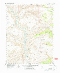 Fiddler Butte Utah Historical topographic map, 1:62500 scale, 15 X 15 Minute, Year 1953