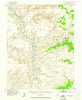 Fiddler Butte Utah Historical topographic map, 1:62500 scale, 15 X 15 Minute, Year 1953