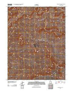 Fiddler Butte Utah Historical topographic map, 1:24000 scale, 7.5 X 7.5 Minute, Year 2010