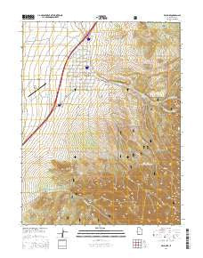 Fillmore Utah Current topographic map, 1:24000 scale, 7.5 X 7.5 Minute, Year 2014