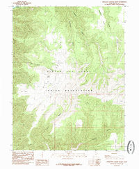 Firewater Canyon South Utah Historical topographic map, 1:24000 scale, 7.5 X 7.5 Minute, Year 1985