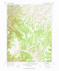 Firewater Canyon Utah Historical topographic map, 1:62500 scale, 15 X 15 Minute, Year 1953