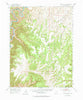 Firewater Canyon Utah Historical topographic map, 1:62500 scale, 15 X 15 Minute, Year 1953