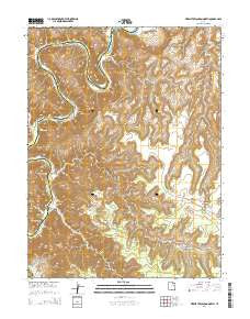 Firewater Canyon North Utah Current topographic map, 1:24000 scale, 7.5 X 7.5 Minute, Year 2014