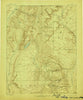 Fish Lake Utah Historical topographic map, 1:250000 scale, 1 X 1 Degree, Year 1896
