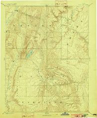Fish Lake Utah Historical topographic map, 1:250000 scale, 1 X 1 Degree, Year 1896