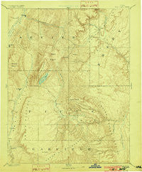 Fish Lake Utah Historical topographic map, 1:250000 scale, 1 X 1 Degree, Year 1896