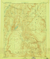 Fish Lake Utah Historical topographic map, 1:250000 scale, 1 X 1 Degree, Year 1896
