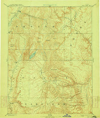 Fish Lake Utah Historical topographic map, 1:250000 scale, 1 X 1 Degree, Year 1896