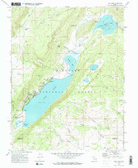 Fish Lake Utah Historical topographic map, 1:24000 scale, 7.5 X 7.5 Minute, Year 1968