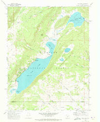 Fish Lake Utah Historical topographic map, 1:24000 scale, 7.5 X 7.5 Minute, Year 1968