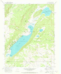 Fish Lake Utah Historical topographic map, 1:24000 scale, 7.5 X 7.5 Minute, Year 1968