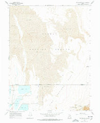 Fish Springs NE Utah Historical topographic map, 1:24000 scale, 7.5 X 7.5 Minute, Year 1967