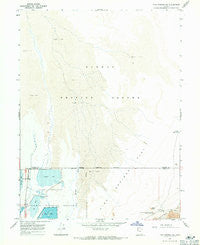 Fish Springs NE Utah Historical topographic map, 1:24000 scale, 7.5 X 7.5 Minute, Year 1967