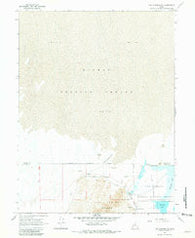 Fish Springs NW Utah Historical topographic map, 1:24000 scale, 7.5 X 7.5 Minute, Year 1967