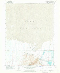 Fish Springs NW Utah Historical topographic map, 1:24000 scale, 7.5 X 7.5 Minute, Year 1967