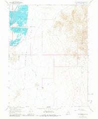 Fish Springs SE Utah Historical topographic map, 1:24000 scale, 7.5 X 7.5 Minute, Year 1967