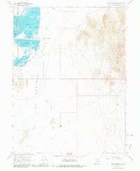 Fish Springs SE Utah Historical topographic map, 1:24000 scale, 7.5 X 7.5 Minute, Year 1967