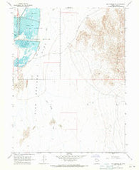 Fish Springs SE Utah Historical topographic map, 1:24000 scale, 7.5 X 7.5 Minute, Year 1967
