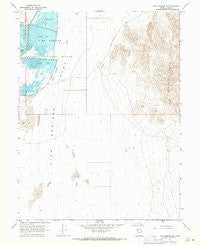 Fish Springs SE Utah Historical topographic map, 1:24000 scale, 7.5 X 7.5 Minute, Year 1967