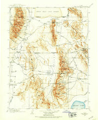 Fish Springs Utah Historical topographic map, 1:250000 scale, 1 X 1 Degree, Year 1908