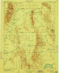 Fish Springs Utah Historical topographic map, 1:250000 scale, 1 X 1 Degree, Year 1910