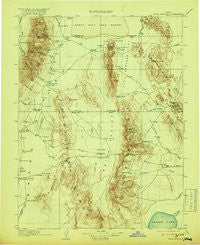 Fish Springs Utah Historical topographic map, 1:250000 scale, 1 X 1 Degree, Year 1910