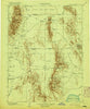 Fish Springs Utah Historical topographic map, 1:250000 scale, 1 X 1 Degree, Year 1910