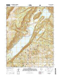 Fish Lake Utah Current topographic map, 1:24000 scale, 7.5 X 7.5 Minute, Year 2014