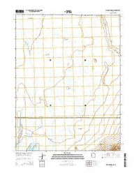 Fish Springs NE Utah Current topographic map, 1:24000 scale, 7.5 X 7.5 Minute, Year 2014