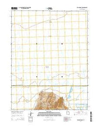 Fish Springs NW Utah Current topographic map, 1:24000 scale, 7.5 X 7.5 Minute, Year 2014