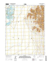 Fish Springs SE Utah Current topographic map, 1:24000 scale, 7.5 X 7.5 Minute, Year 2014