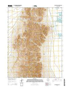 Fish Springs SW Utah Current topographic map, 1:24000 scale, 7.5 X 7.5 Minute, Year 2014