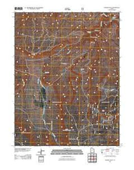 Fisher Valley Utah Historical topographic map, 1:24000 scale, 7.5 X 7.5 Minute, Year 2011