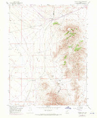 Fivemile Pass Utah Historical topographic map, 1:24000 scale, 7.5 X 7.5 Minute, Year 1949