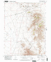 Fivemile Pass Utah Historical topographic map, 1:24000 scale, 7.5 X 7.5 Minute, Year 1993