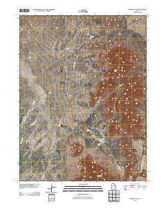 Fivemile Pass Utah Historical topographic map, 1:24000 scale, 7.5 X 7.5 Minute, Year 2011