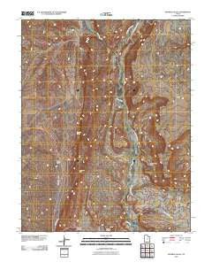 Fivemile Valley Utah Historical topographic map, 1:24000 scale, 7.5 X 7.5 Minute, Year 2011