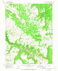 Flagstaff Peak Utah Historical topographic map, 1:24000 scale, 7.5 X 7.5 Minute, Year 1966
