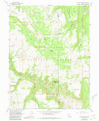 Flagstaff Peak Utah Historical topographic map, 1:24000 scale, 7.5 X 7.5 Minute, Year 1966
