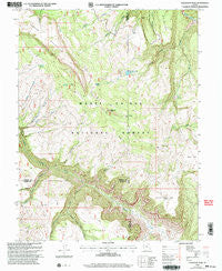 Flagstaff Peak Utah Historical topographic map, 1:24000 scale, 7.5 X 7.5 Minute, Year 2001