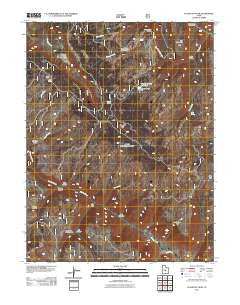 Flagstaff Peak Utah Historical topographic map, 1:24000 scale, 7.5 X 7.5 Minute, Year 2011