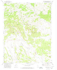 Flake Mtn West Utah Historical topographic map, 1:24000 scale, 7.5 X 7.5 Minute, Year 1971