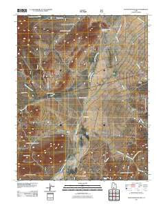 Flake Mountain East Utah Historical topographic map, 1:24000 scale, 7.5 X 7.5 Minute, Year 2011