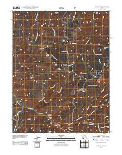 Flanigan Arch Utah Historical topographic map, 1:24000 scale, 7.5 X 7.5 Minute, Year 2011