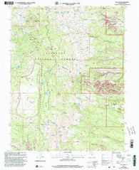 Flat Top Utah Historical topographic map, 1:24000 scale, 7.5 X 7.5 Minute, Year 2001