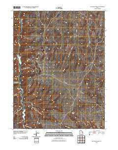 Flat Rock Mesa Utah Historical topographic map, 1:24000 scale, 7.5 X 7.5 Minute, Year 2011
