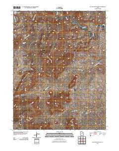 Flattop Mountain Utah Historical topographic map, 1:24000 scale, 7.5 X 7.5 Minute, Year 2011