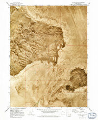 Floating Island Utah Historical topographic map, 1:24000 scale, 7.5 X 7.5 Minute, Year 1973