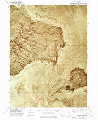 Floating Island Utah Historical topographic map, 1:24000 scale, 7.5 X 7.5 Minute, Year 1973